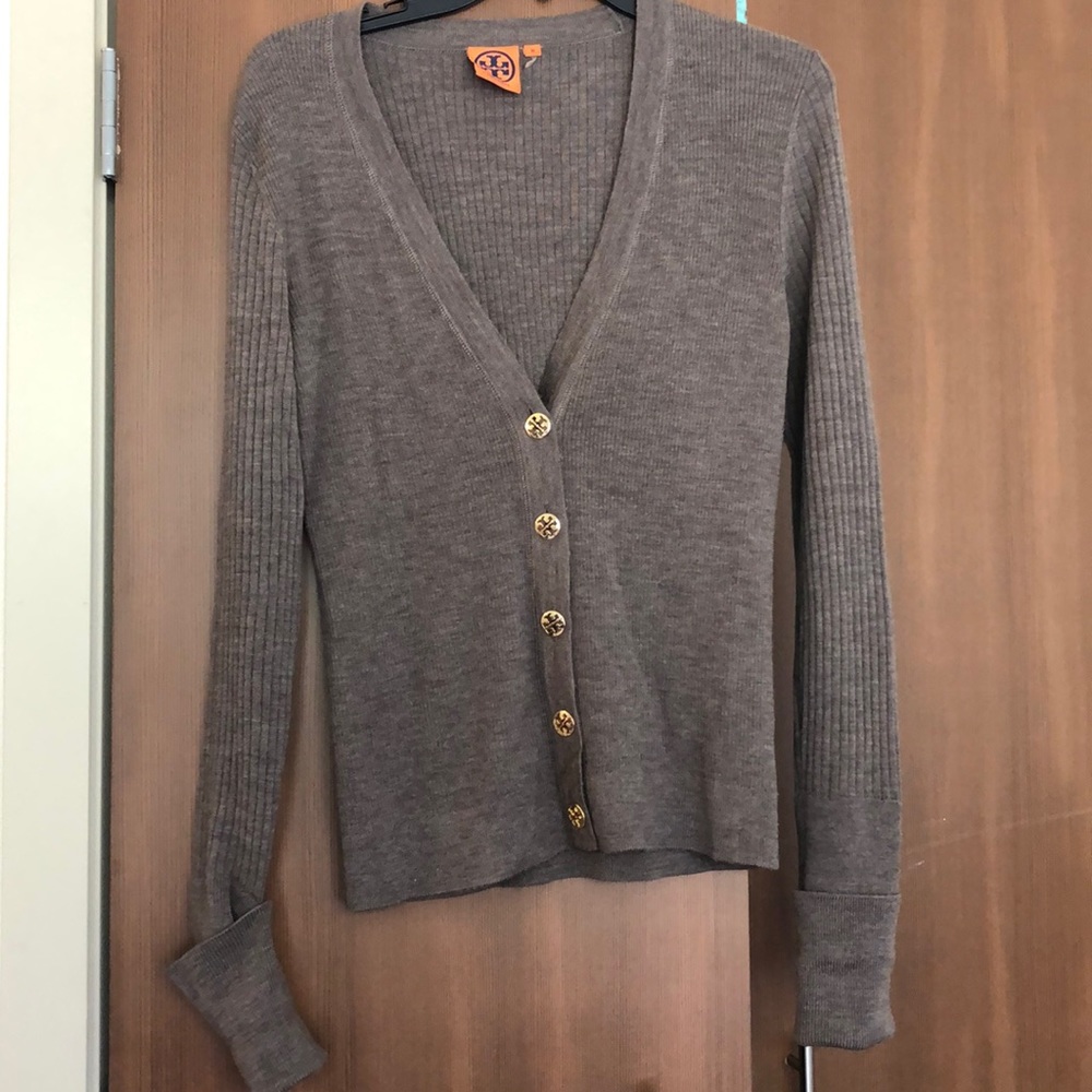 Tory Burch Rib Cardigan